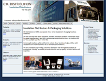 Tablet Screenshot of crdistribution.co.uk